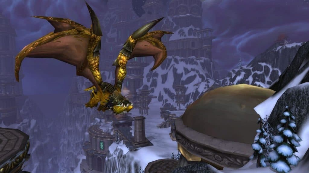 Time Lost Proto Drake mount in WoW