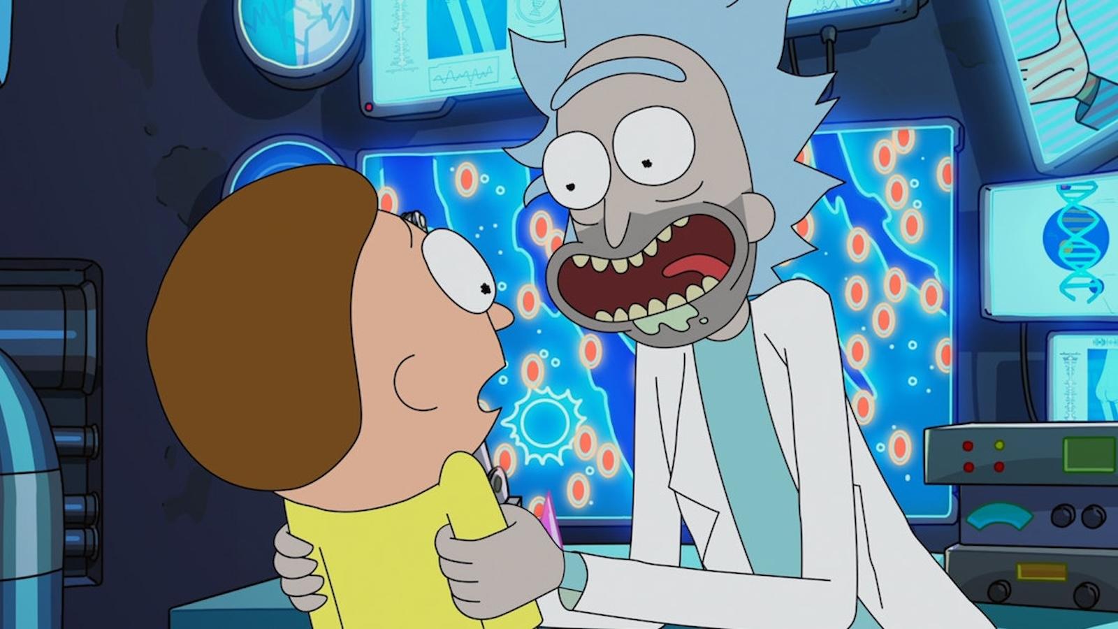 Rick and Morty in the Season 6 finale