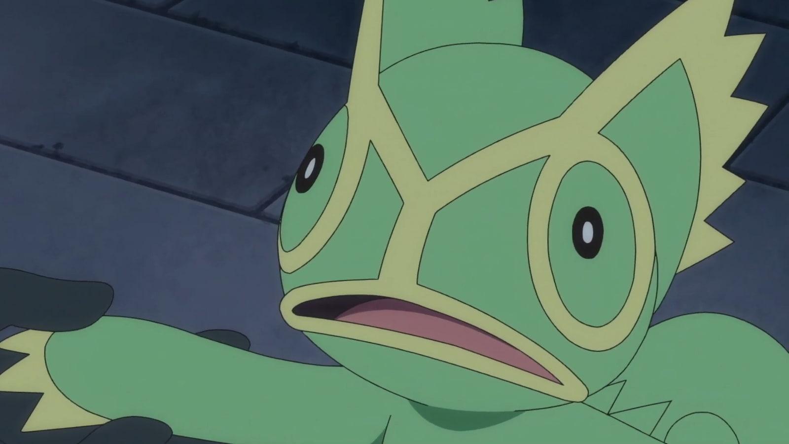 Kecleon shocked face Pokemon anime