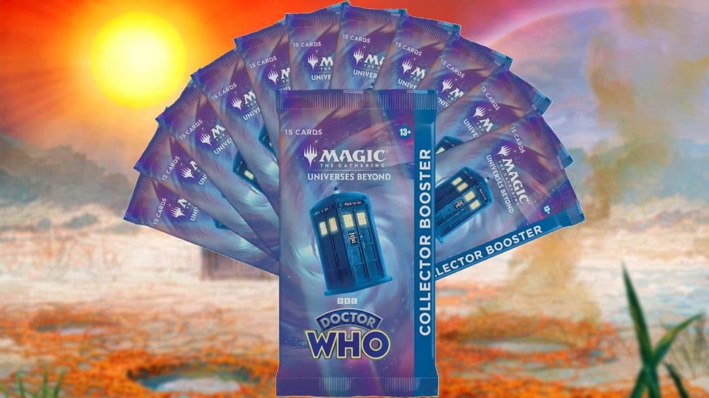 MTG Doctor Who collector bundle packs