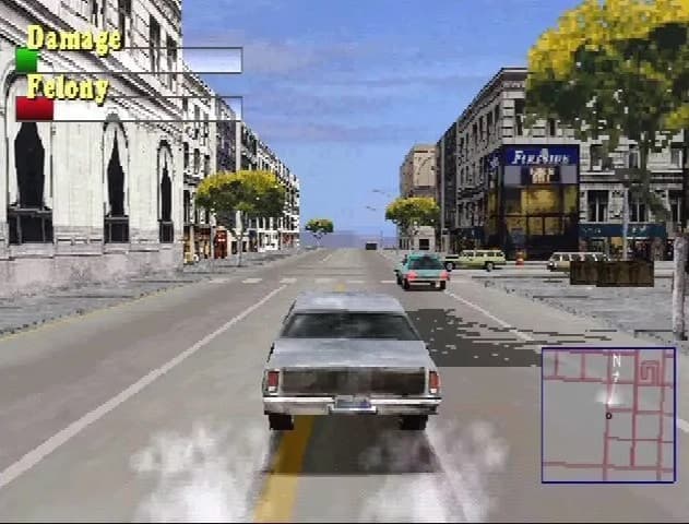 An image of Driver gameplay.