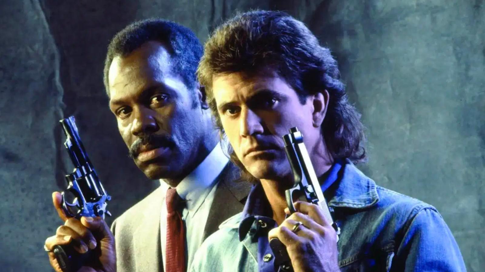 Danny Glover and Mel Gibson in Lethal Weapon