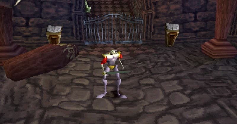 An image of MediEvil gameplay.