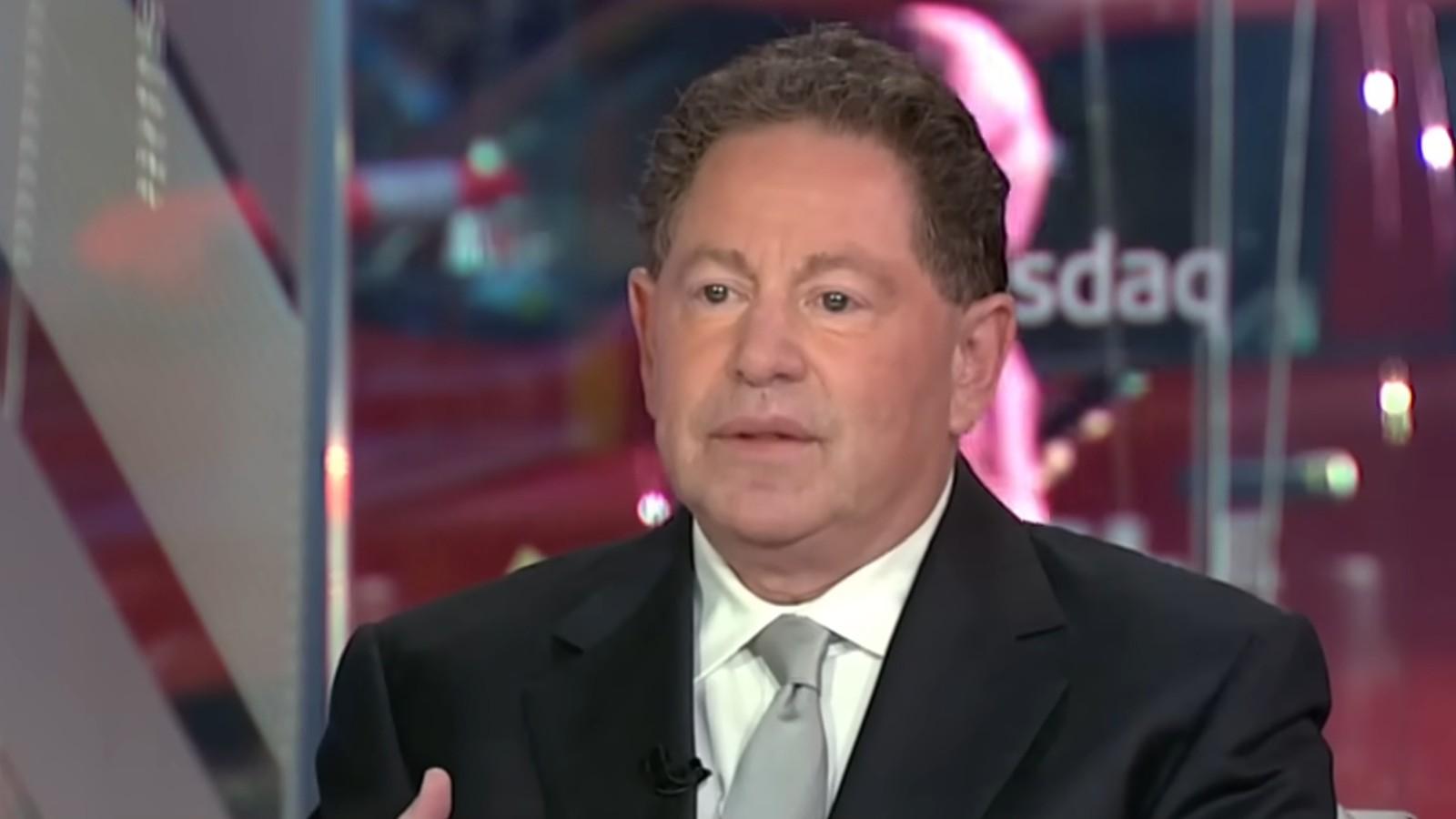 Bobby Kotick during a CNBC interview