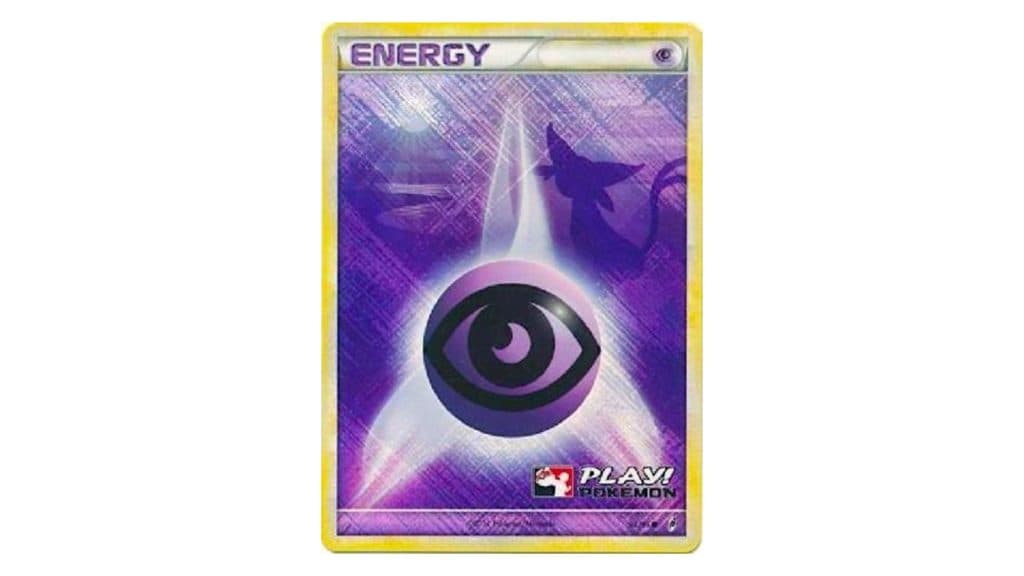 Psychic Energy Pokemon TCG card