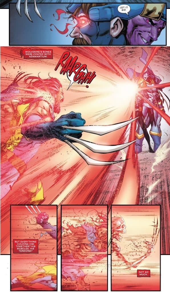 Cyclops kills Wolverine in Dark Ages