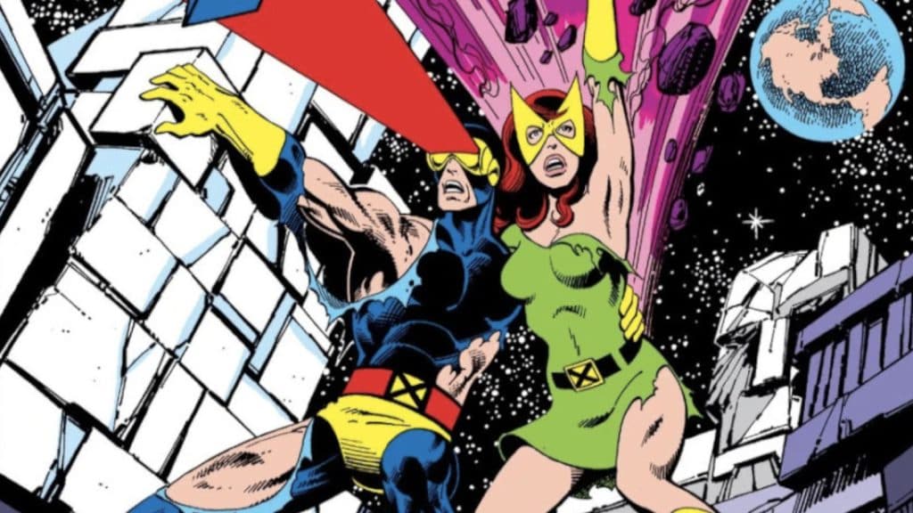 Cyclops and Jean Grey from Dark Phoenix Saga