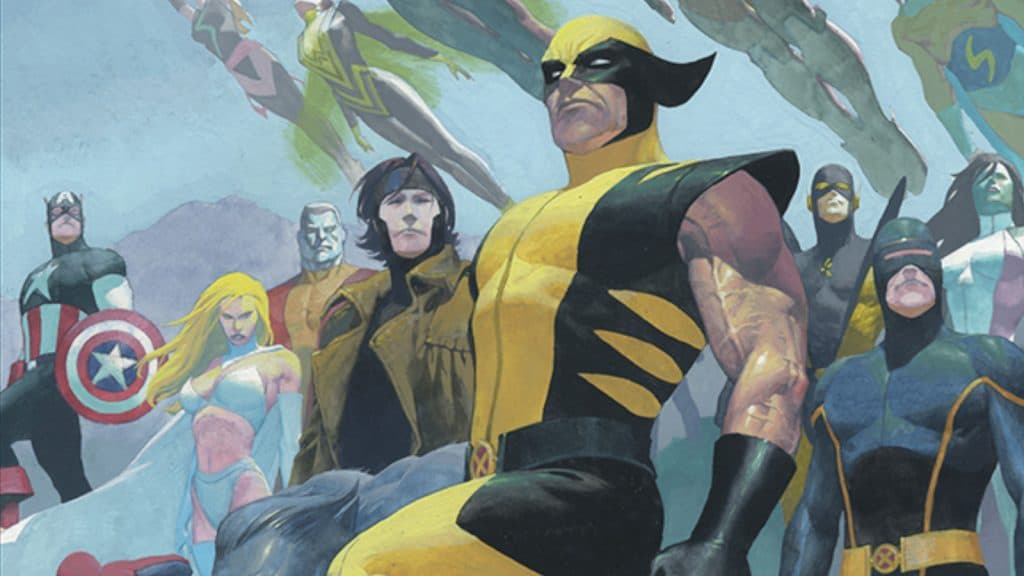 X-Men and Avengers from House of M