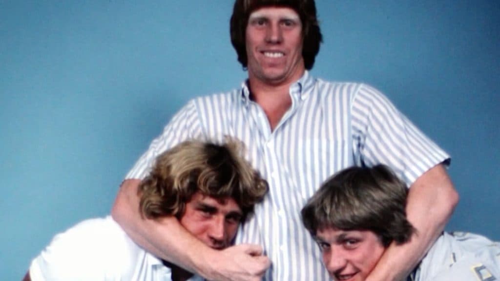 Mike Von Erich and brothers