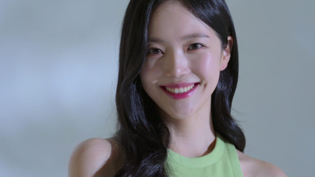 Contestant Yun Ha-jeong in Single's Inferno Season 3.