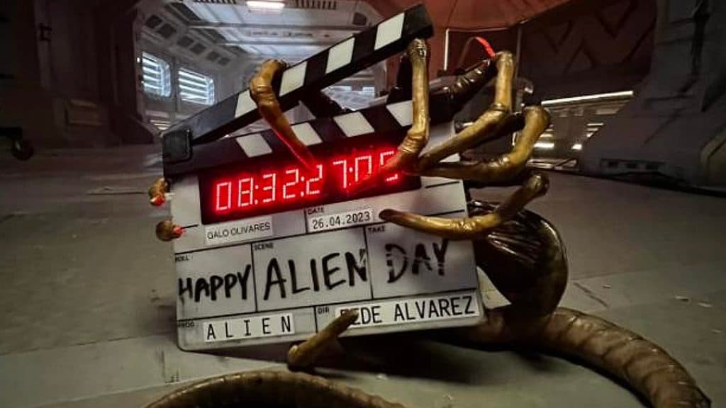 A photo from the set of the new Alien movie