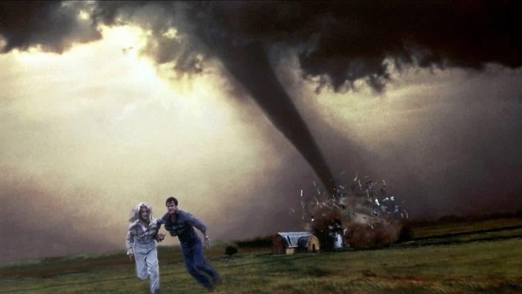 The original poster for Twister