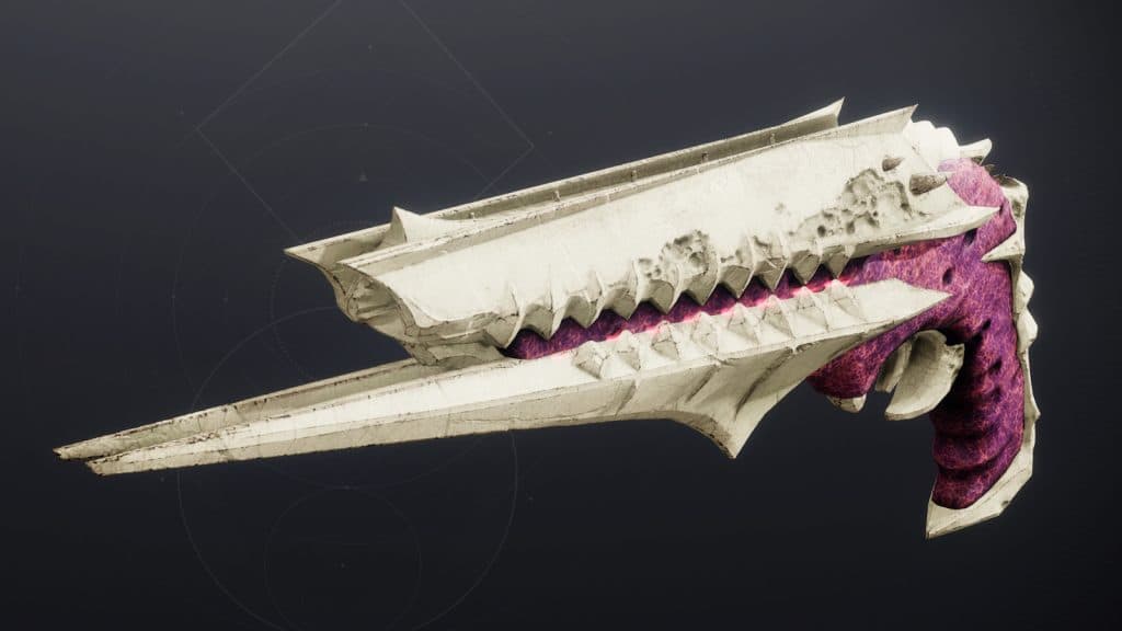 The Zaouli's Bane Hand Cannon from Destiny 2.