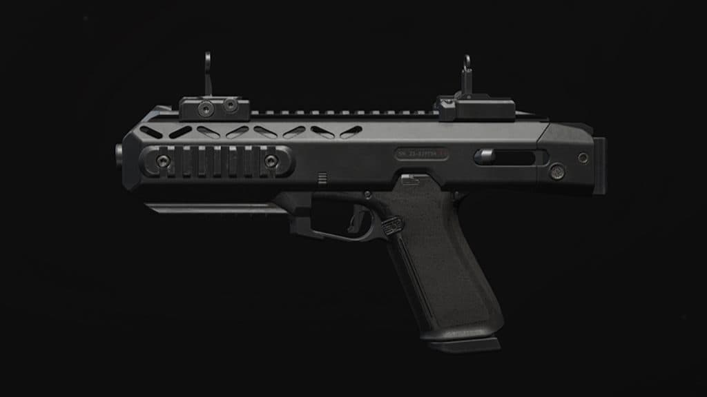 COR-45 pistol in Warzone with the XRK IP-V2 Conversion Kit equipped.