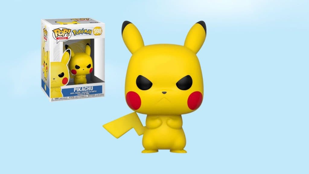 Pikachu funko pop with box