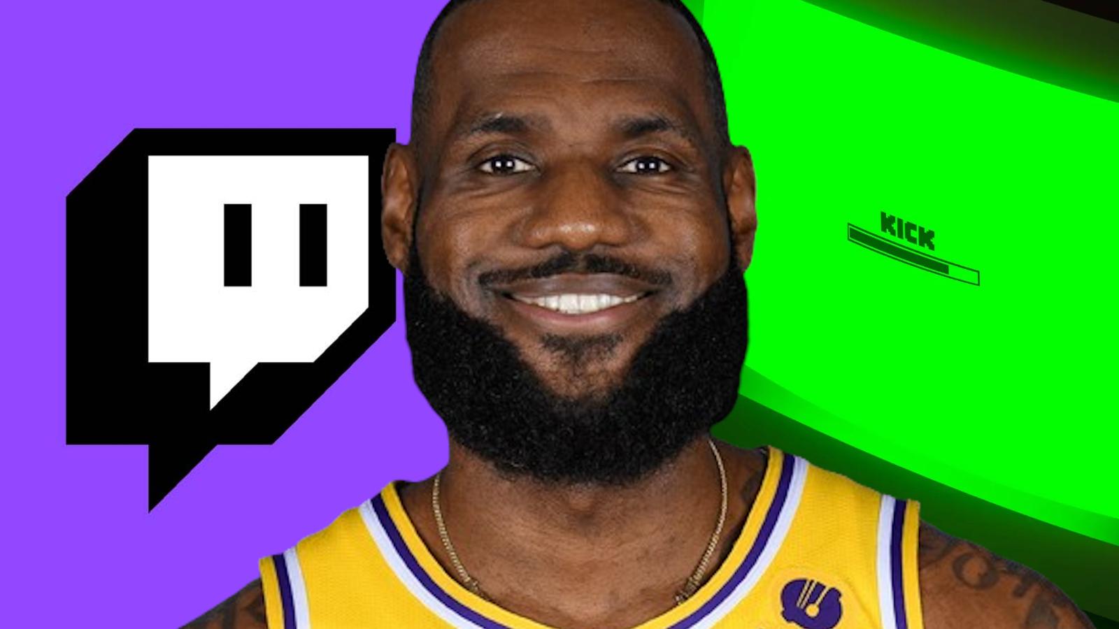 lebron james joining twitch or kick to stream
