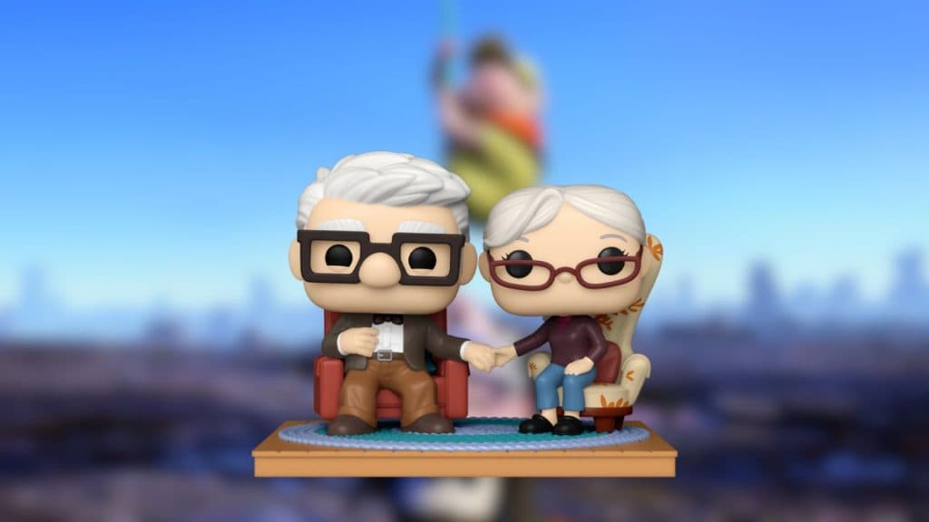 exclusive Carl and Ellie from UP Funko Pop! Moments