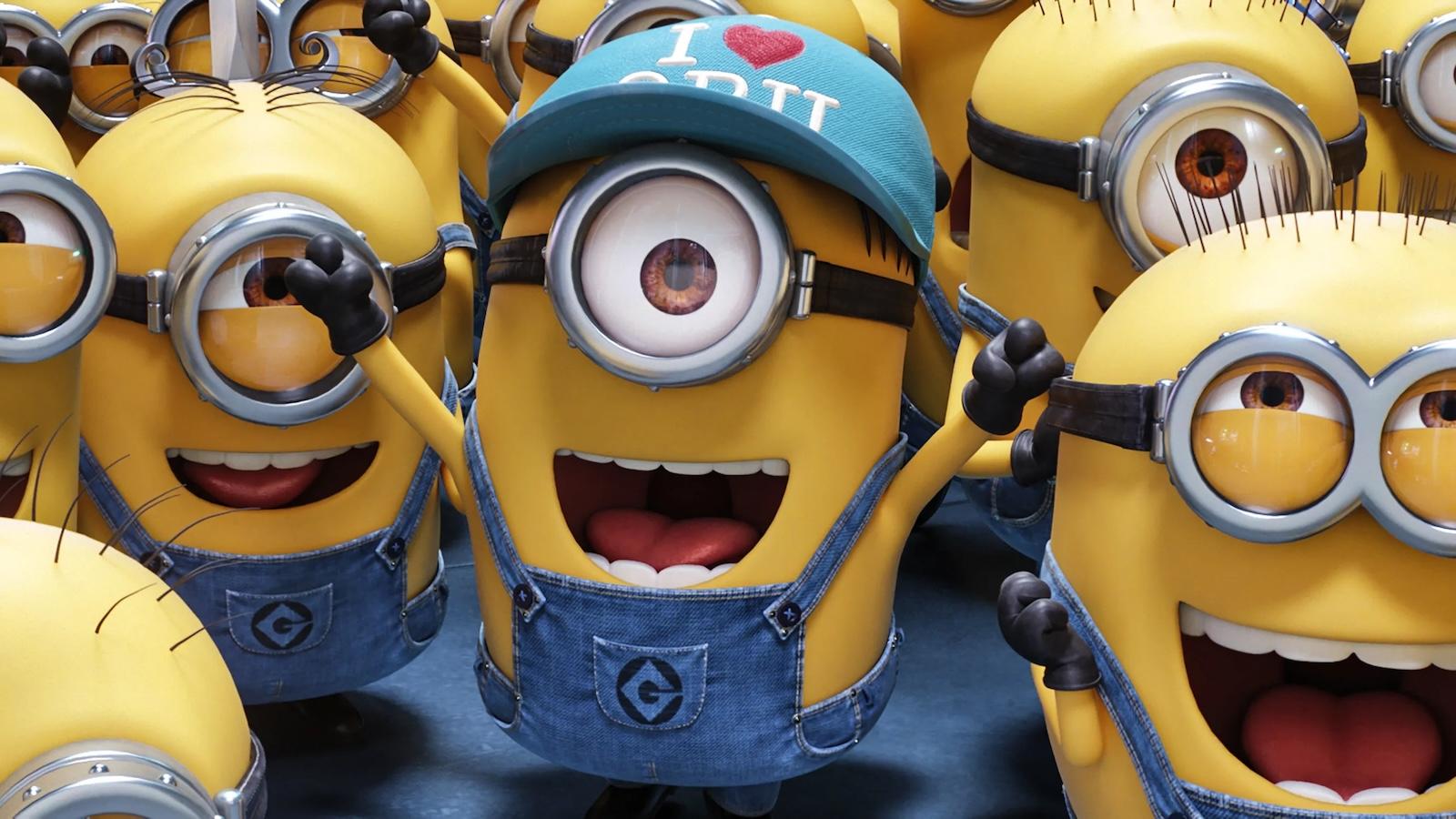The Minions in Despicable Me