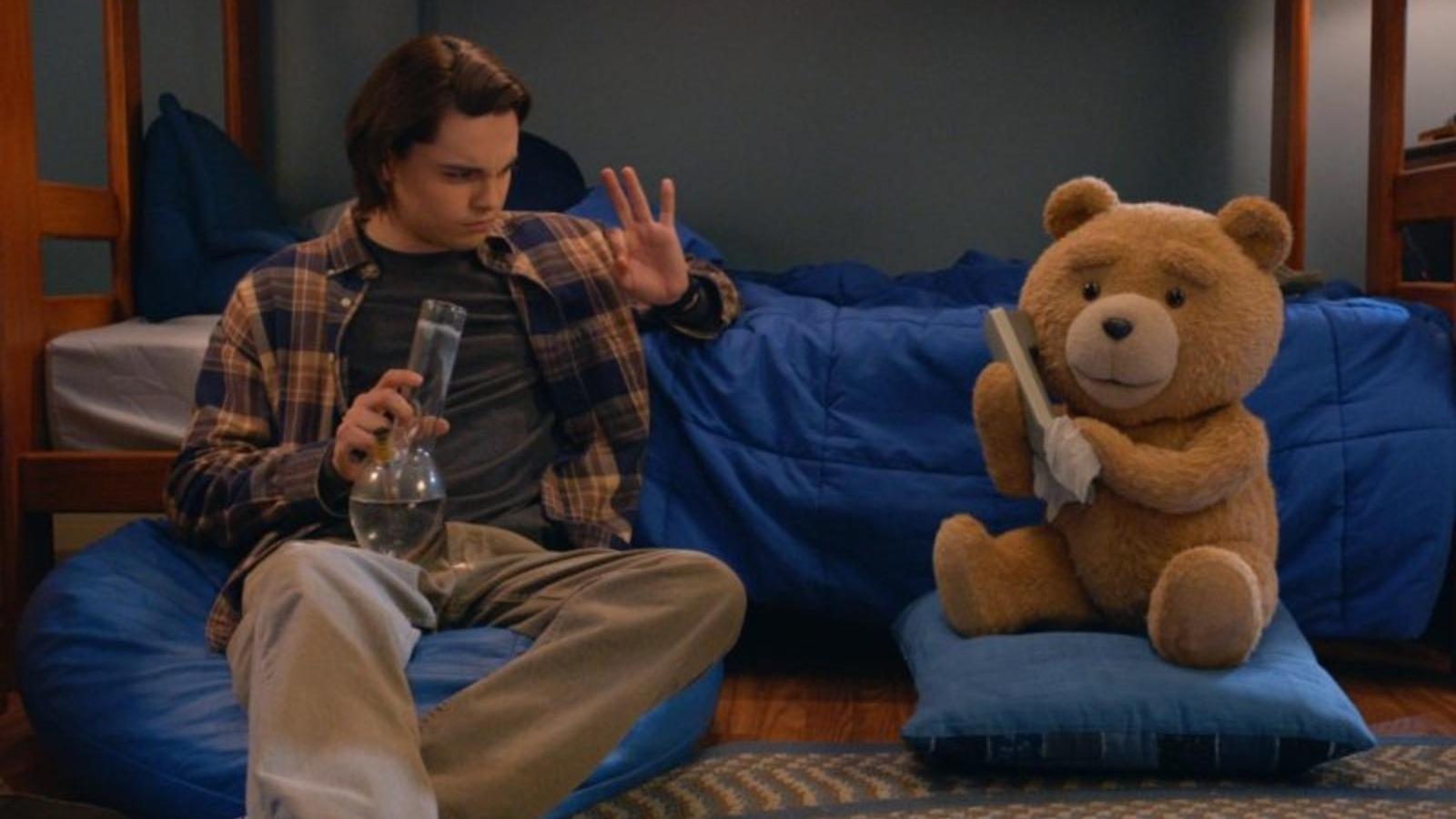 Ted and John in Ted the series