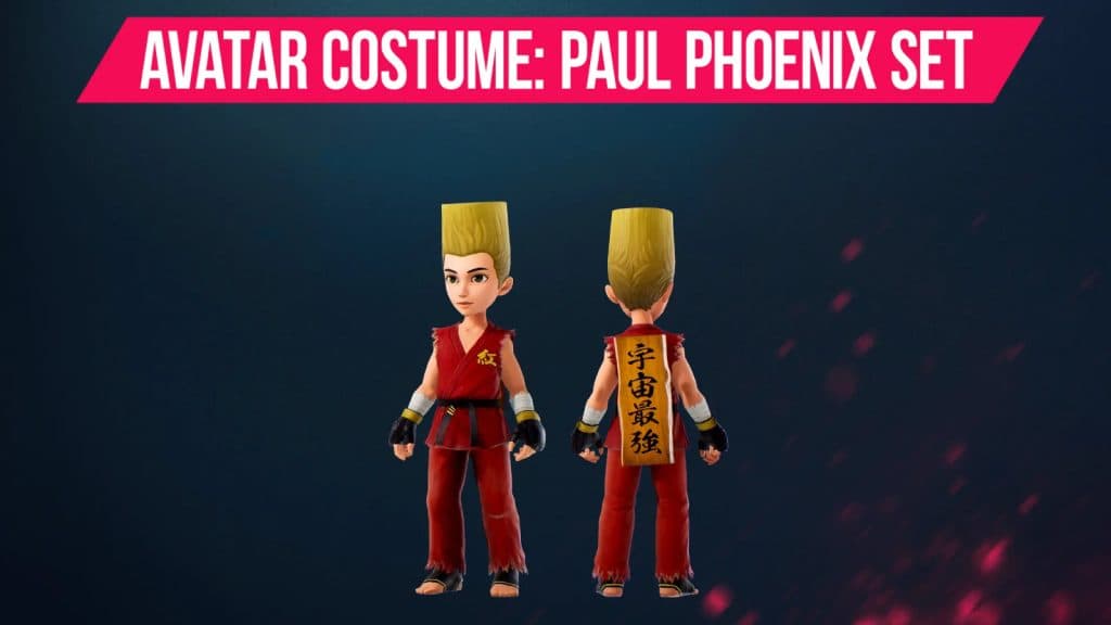 an image of Paul Phoenix avatar costume in Tekken 8