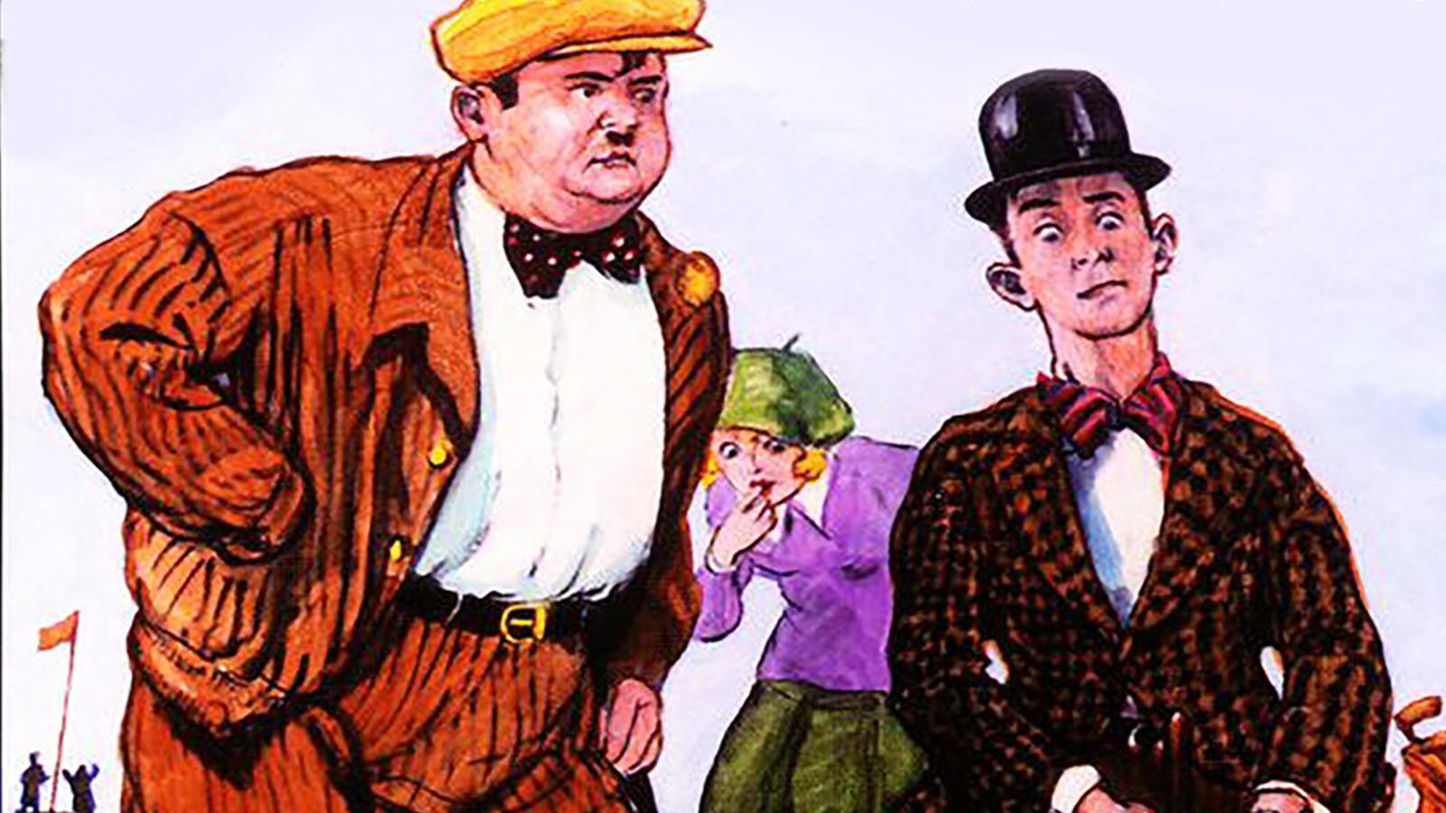 Laurel and Hardy in Should Married Men Go Home?