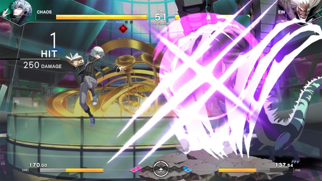 A screenshot from the game Under Night In-Birth II