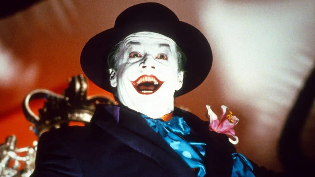 Jack Nicholson as the Joker in 1989's Batman
