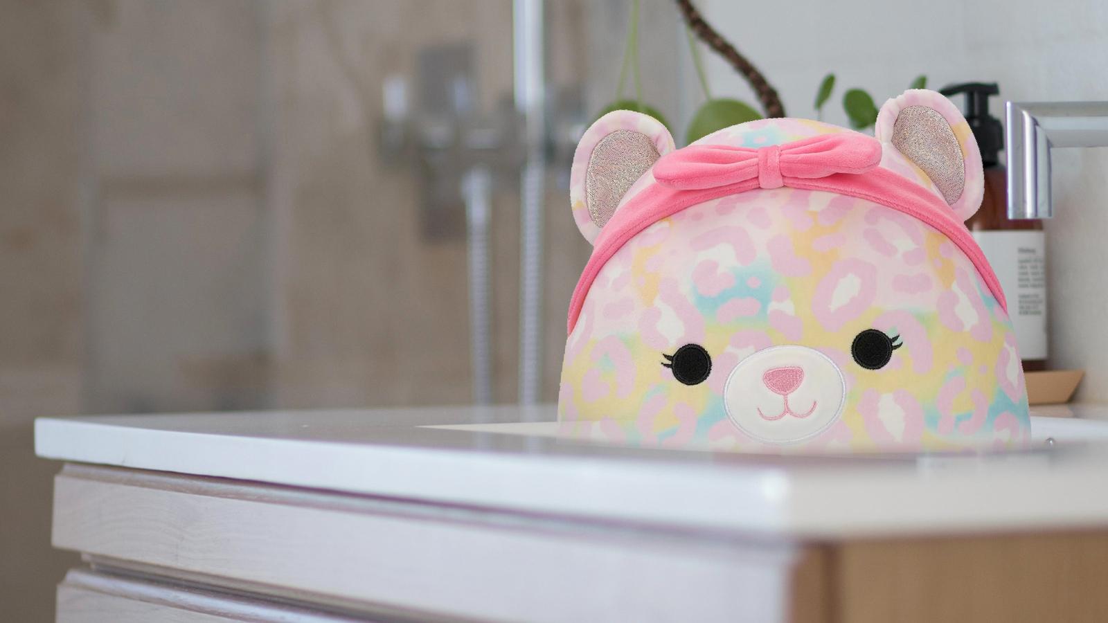 squishmallow in a sink