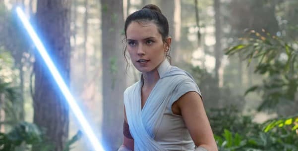 Daisy Ridley as Rey Skywalker in Star Wars The Rise of Skywalker