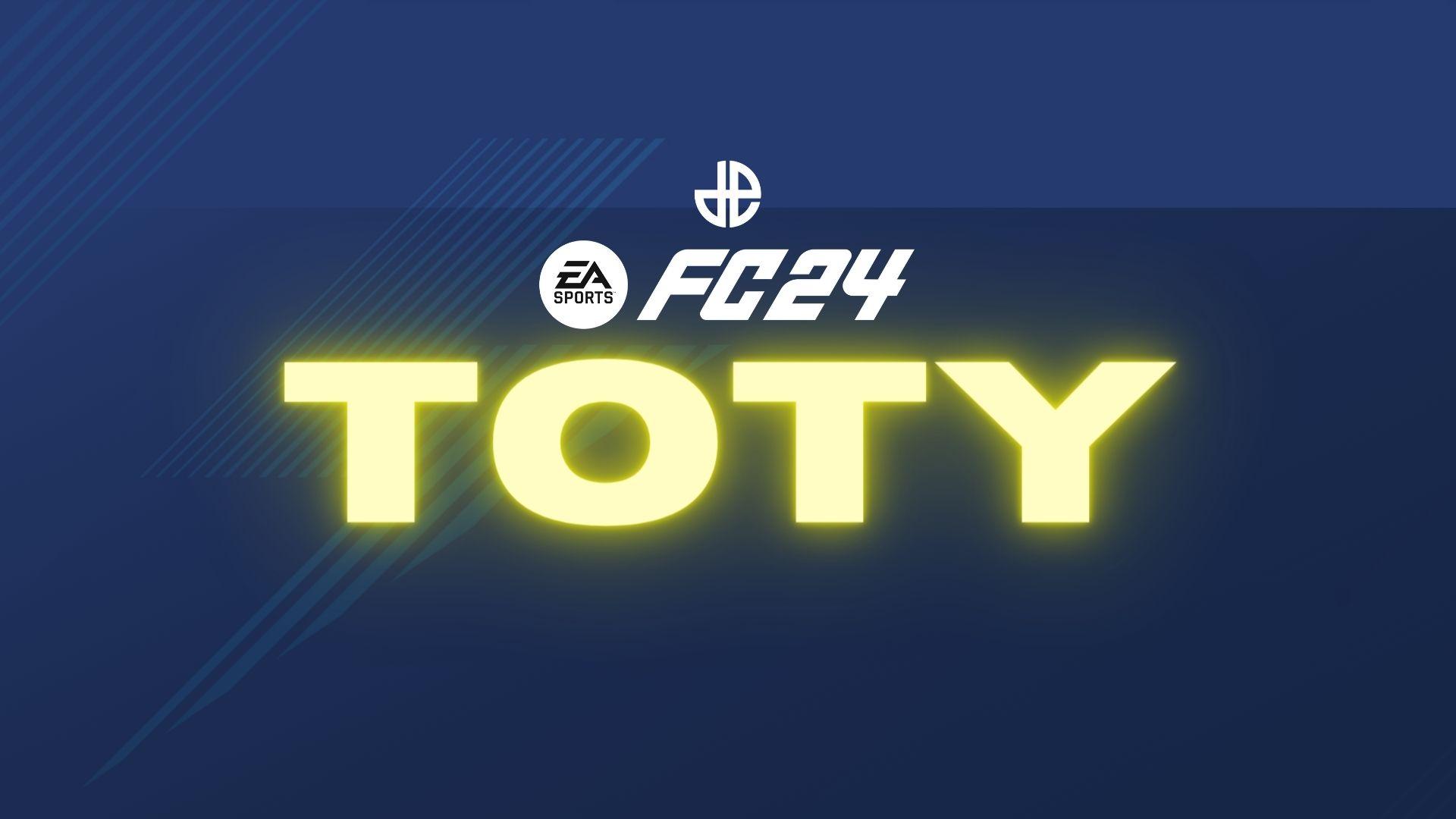 EA SPORTS FC 24 logo with TOTY text