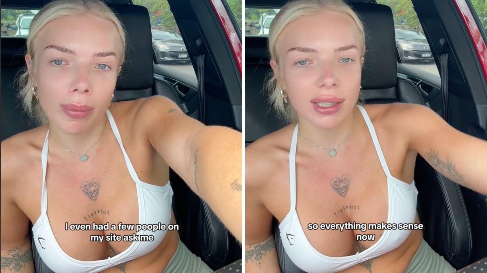 OnlyFans creator explains why her chest has grown