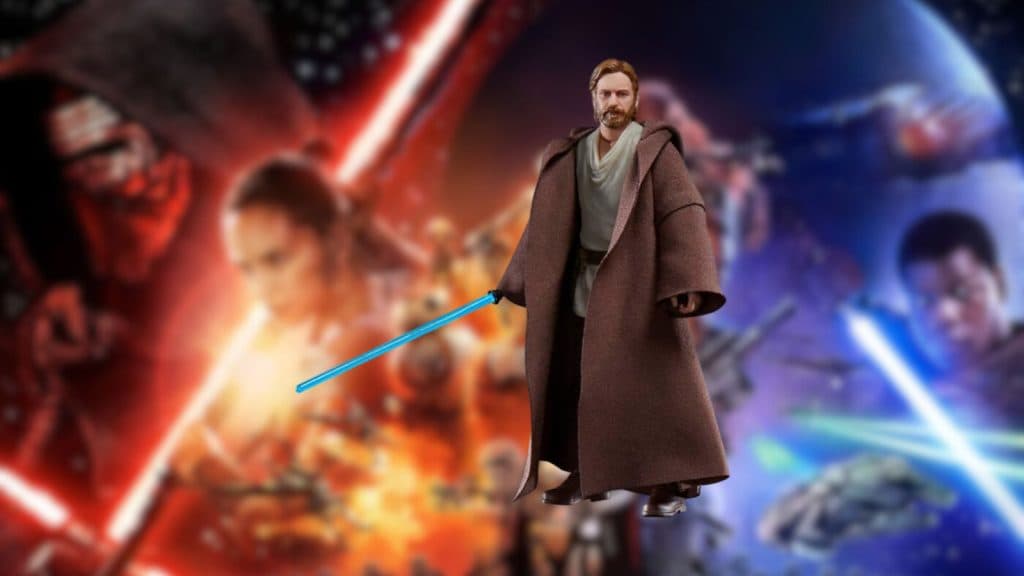 Black Series exiled Jedi Obi-Wan Kenobi figure
