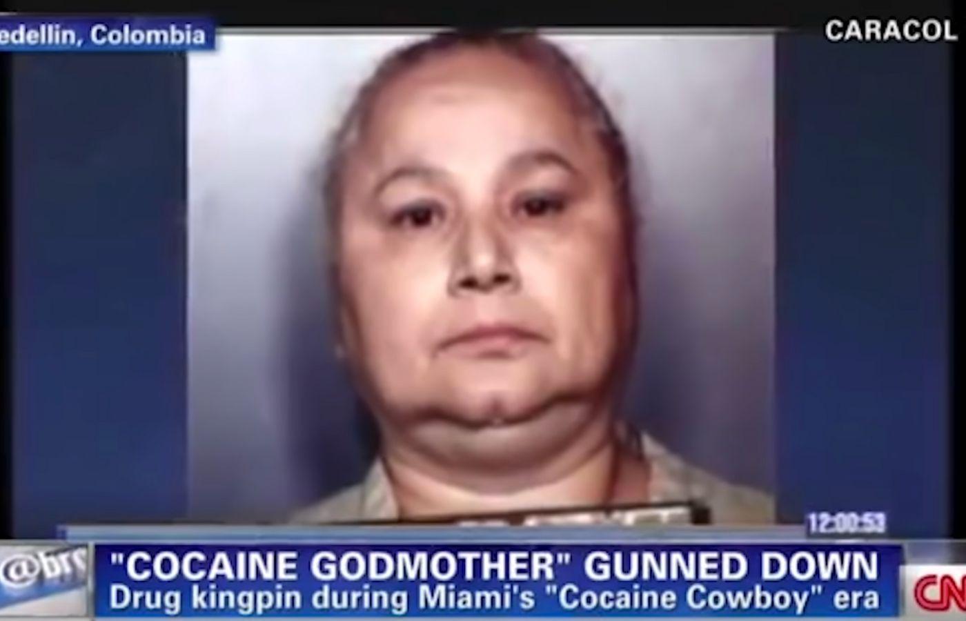 A still of CNN announcing Griselda Blanco's death in 2012