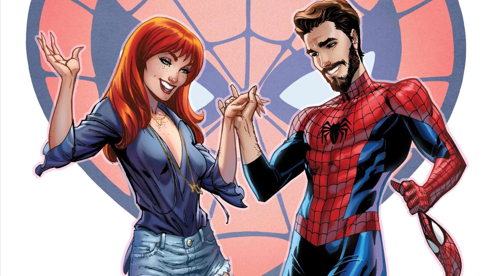 Ultimate Spider-Man and Mary Jane