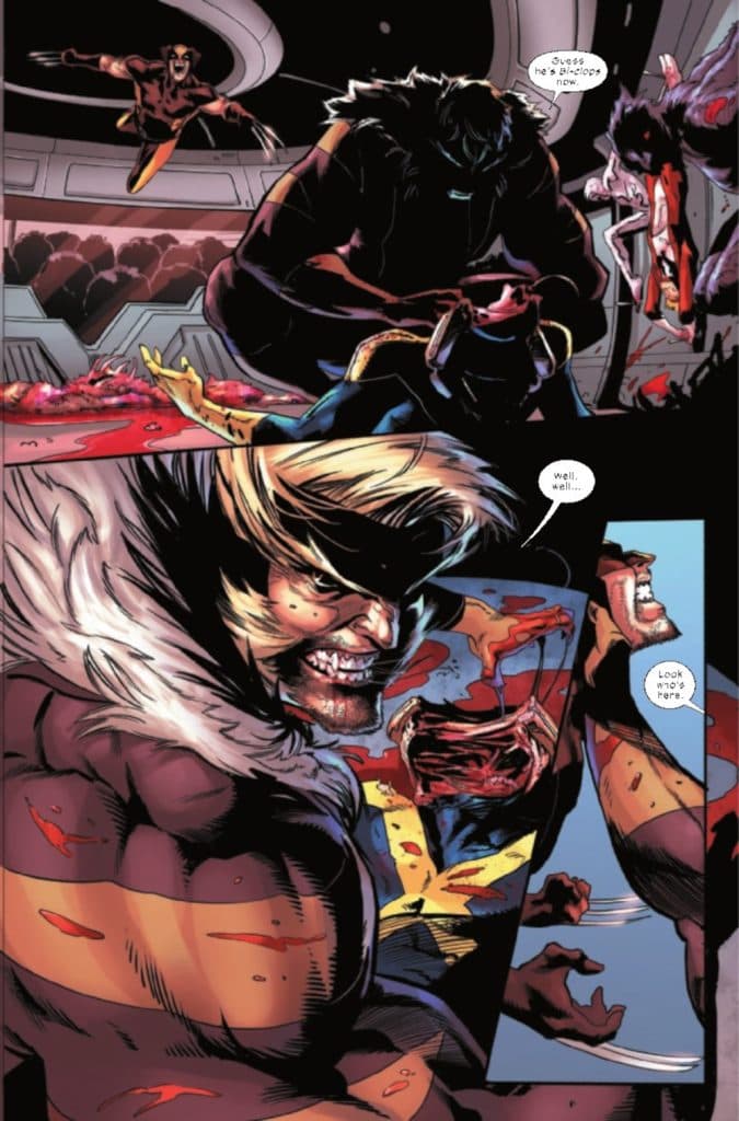 Sabretooth kills the X-Men.