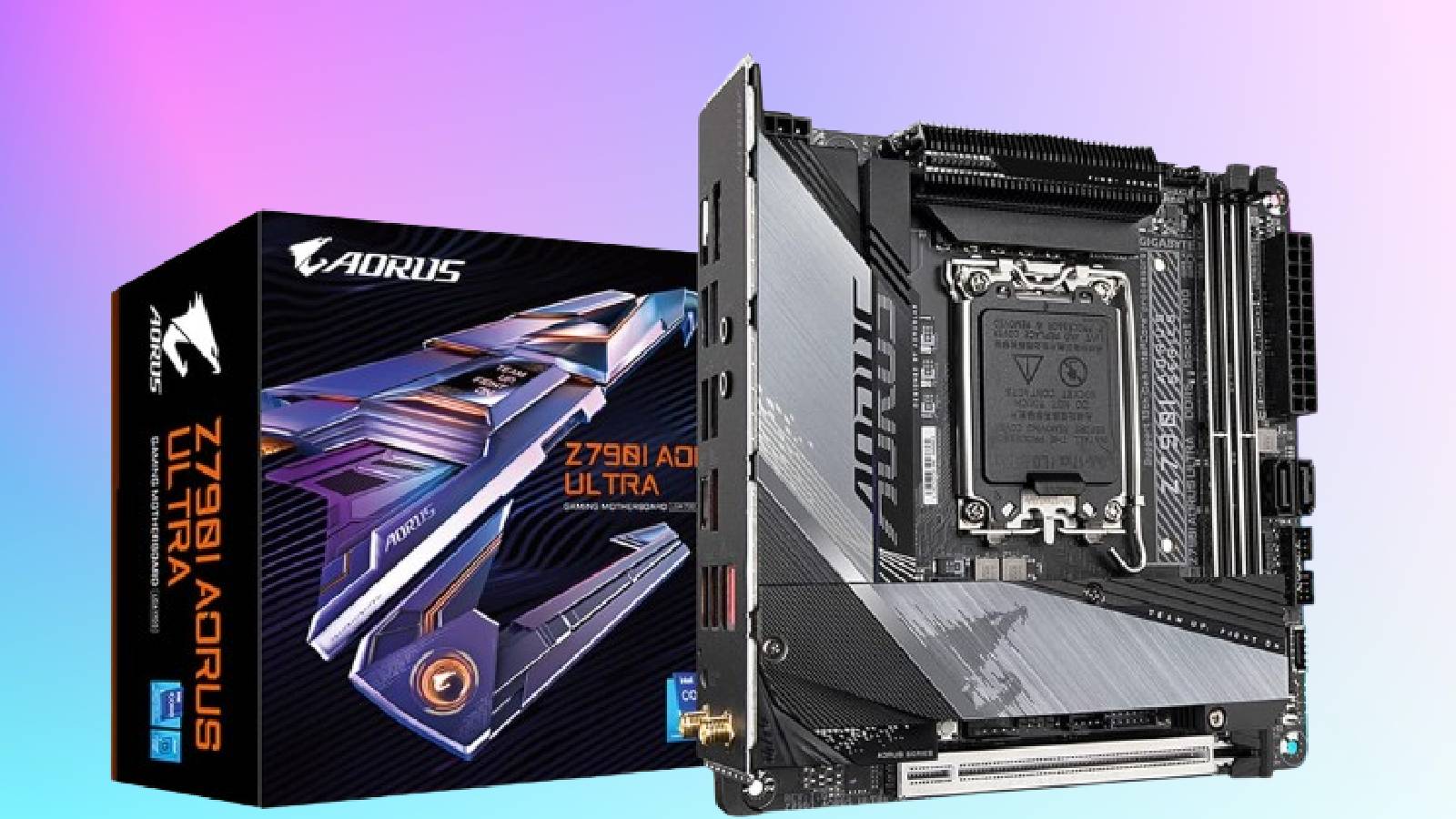 Gigabyte Z790 Aorus motherboard with box