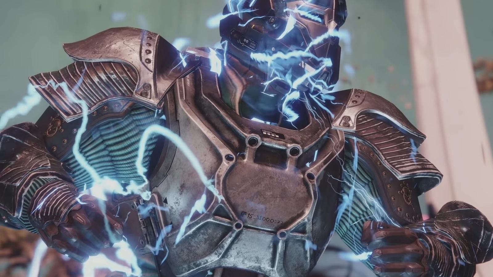 An Arc Titan about to use Super in Destiny 2.