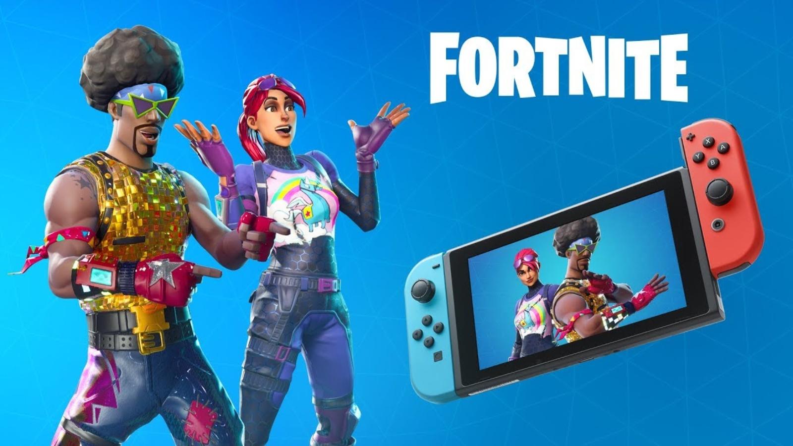 Fortnite Nintendo Switch Brite Bomber and Funko Ops skins