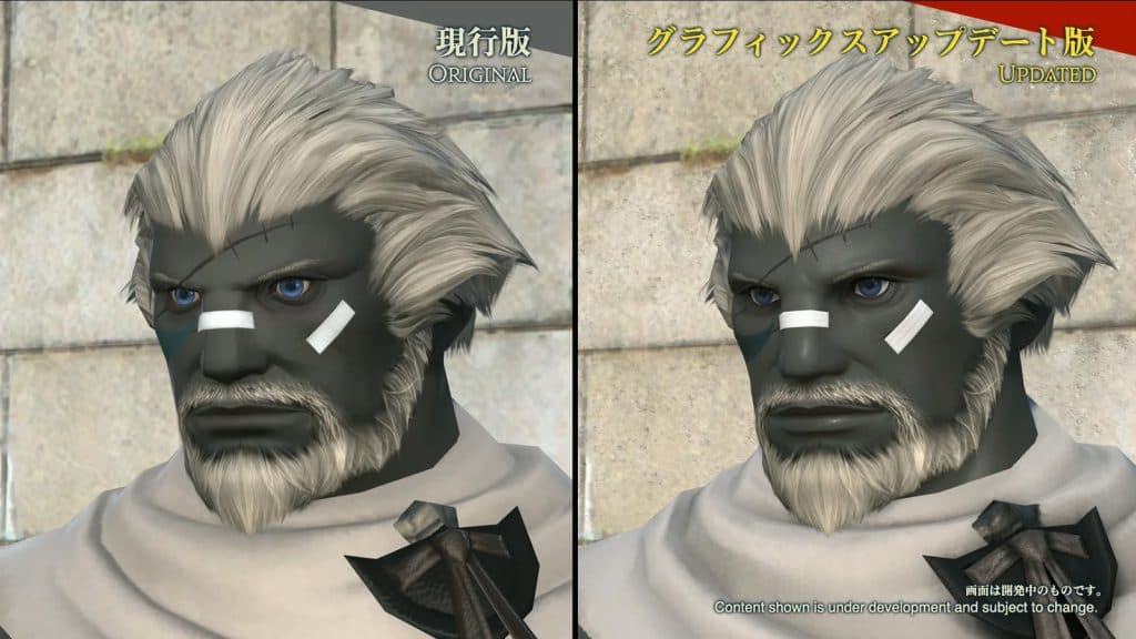 FFXIV graphical update of the Roegadyn model
