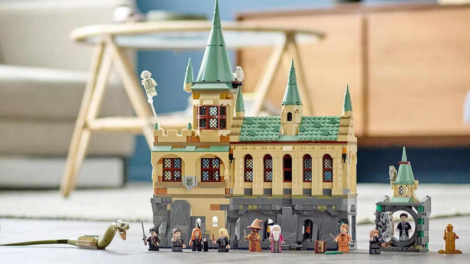 LEGO Harry Potter Chamber of Secrets on display