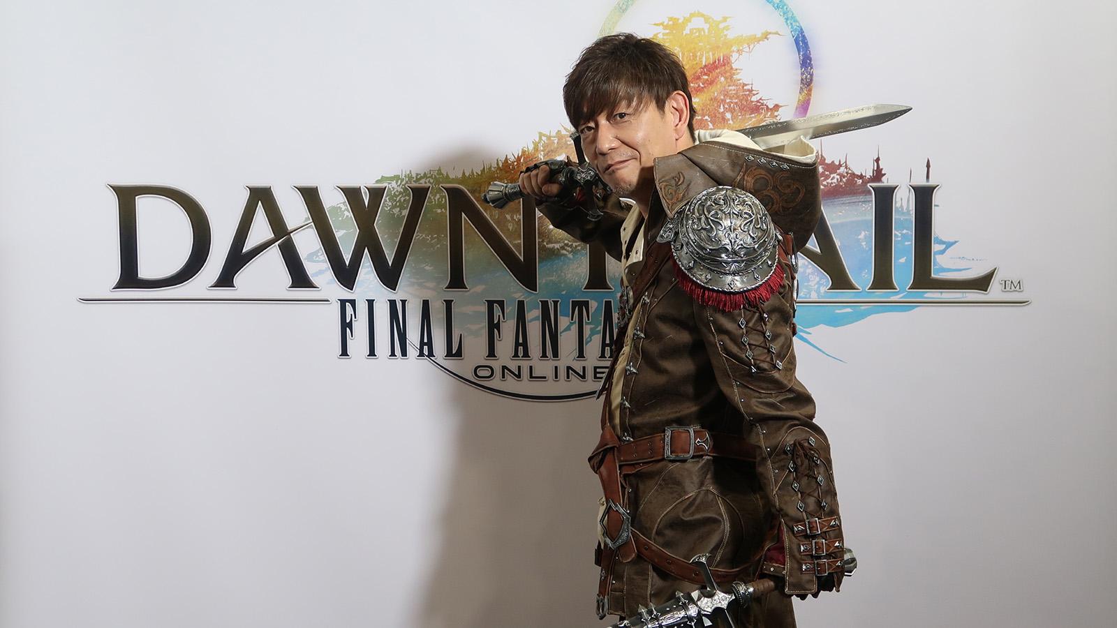 Final Fantasy XIV’s executive producer, Naoki Yoshida, appears at Fan Fest