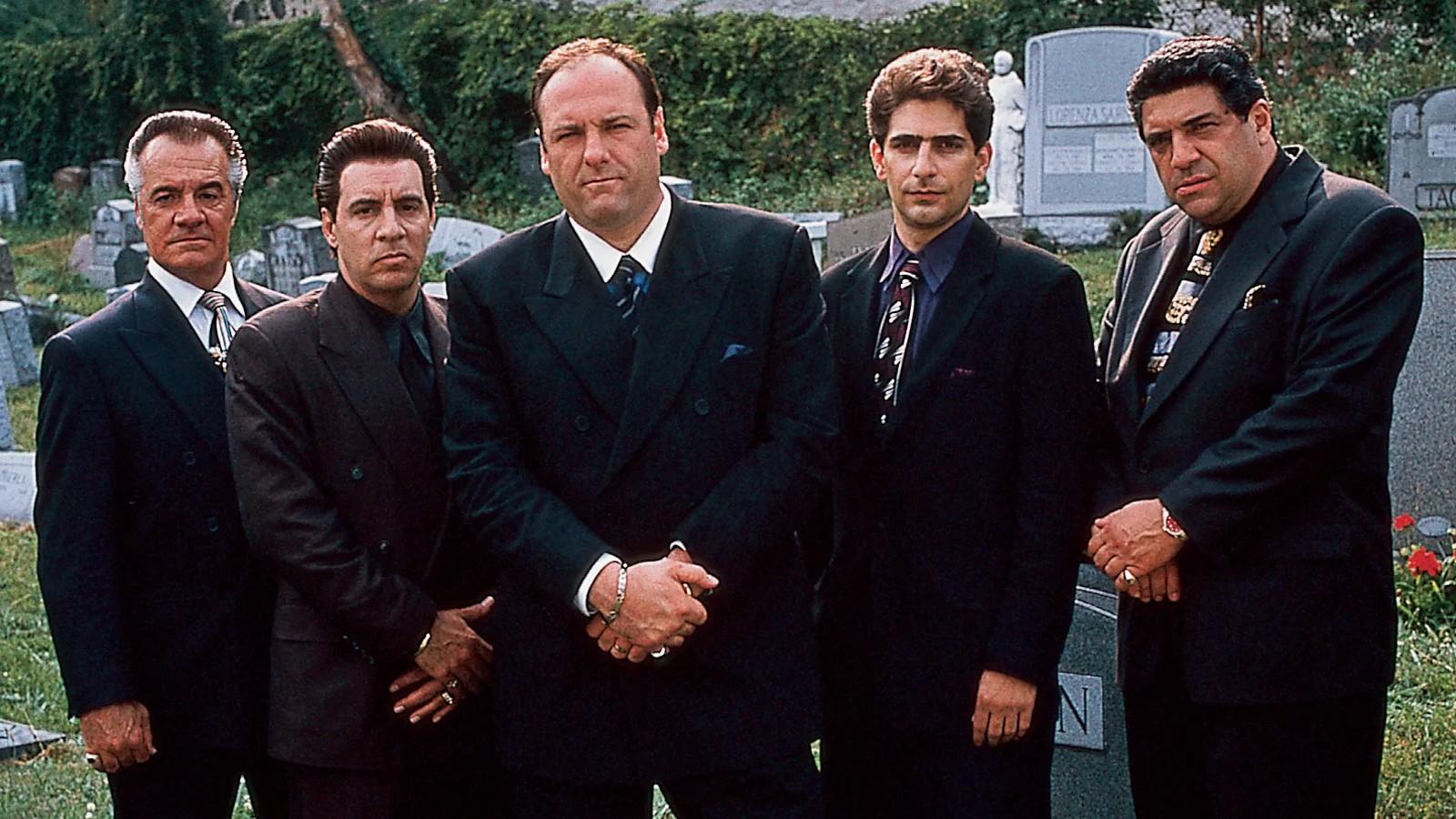 The main men in The Sopranos.