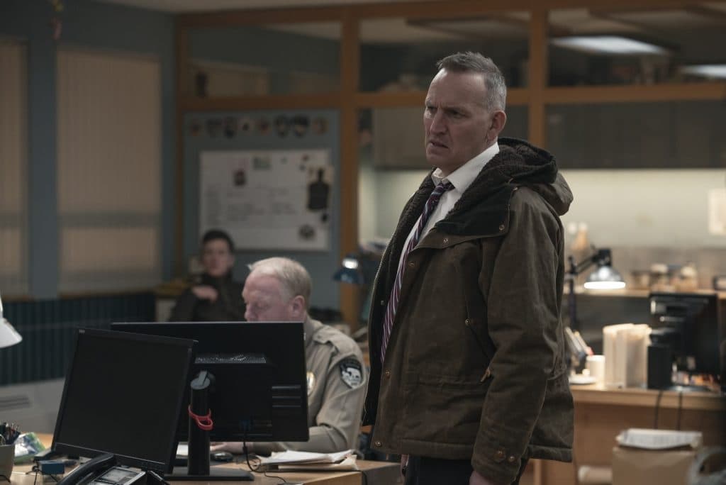 Christopher Eccleston in True Detective: Night Country