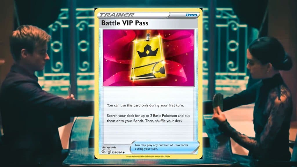Battle VIP Pass Pokemon TCG card