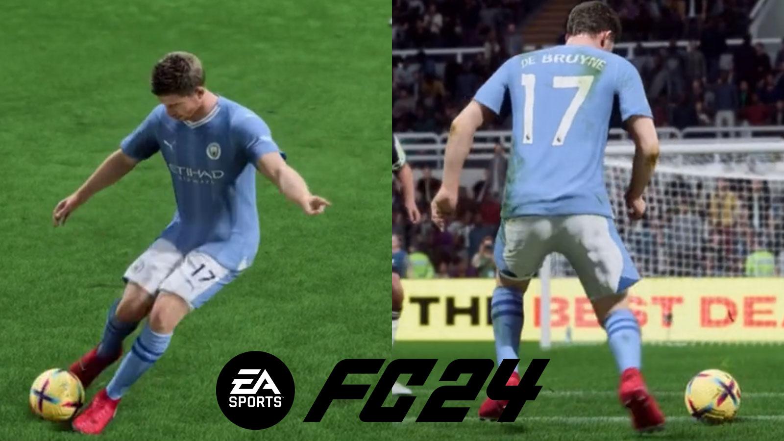 Manchester City's Kevin De Bruyne in EA FC 24