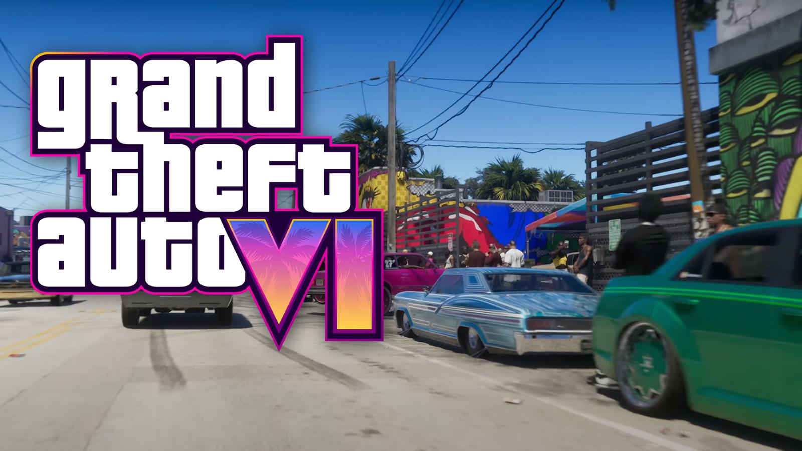 gta 6 cars lined up