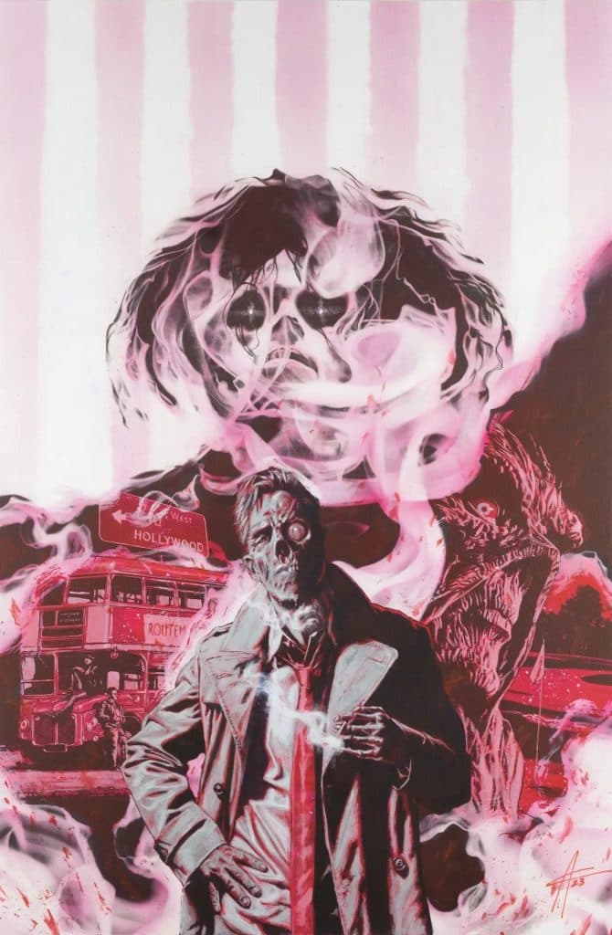 John Constantine, Hellblazer: Dead in America #1 cover
