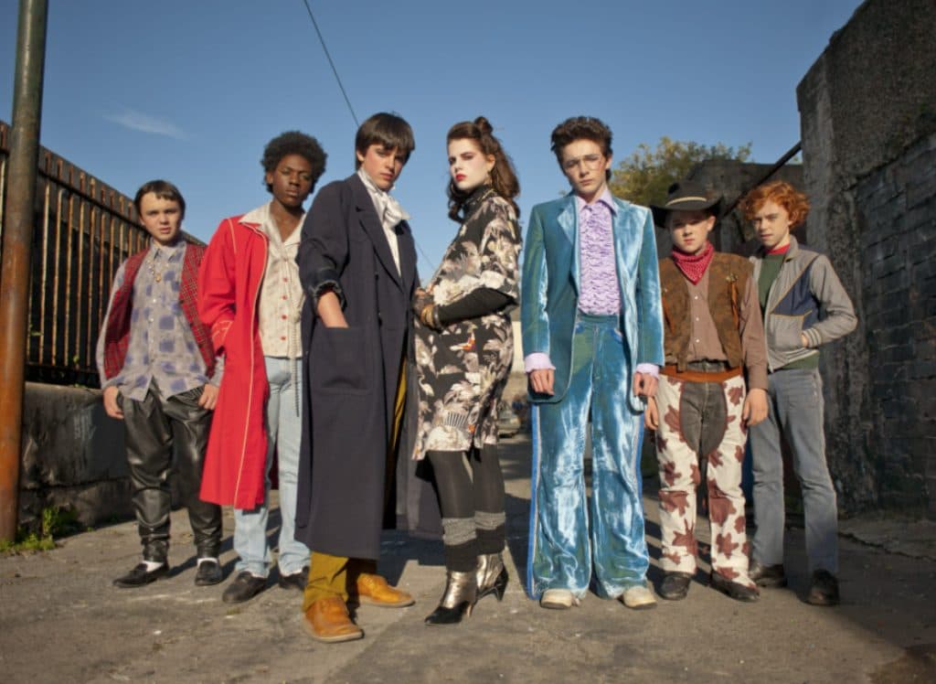 The cast of Sing Street