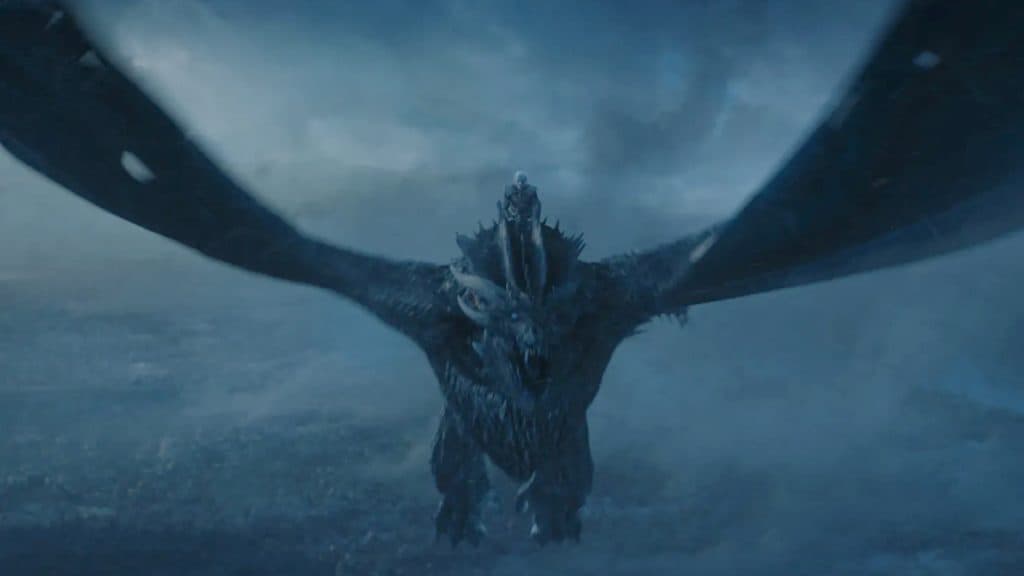 Viserion in Game of Thrones