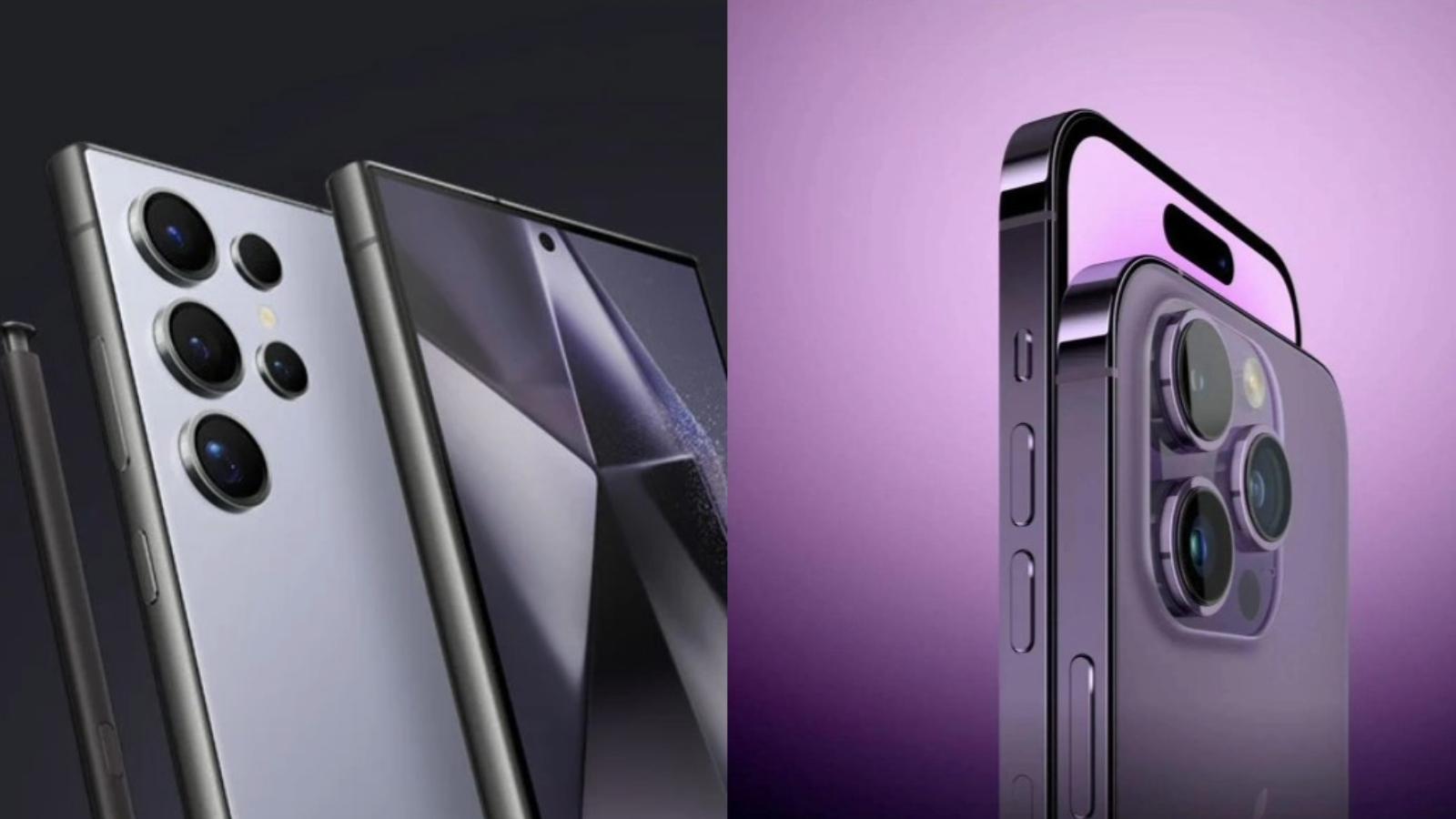 Samsung Galaxy S24 Ultra vs iPhone 15 Pro Max